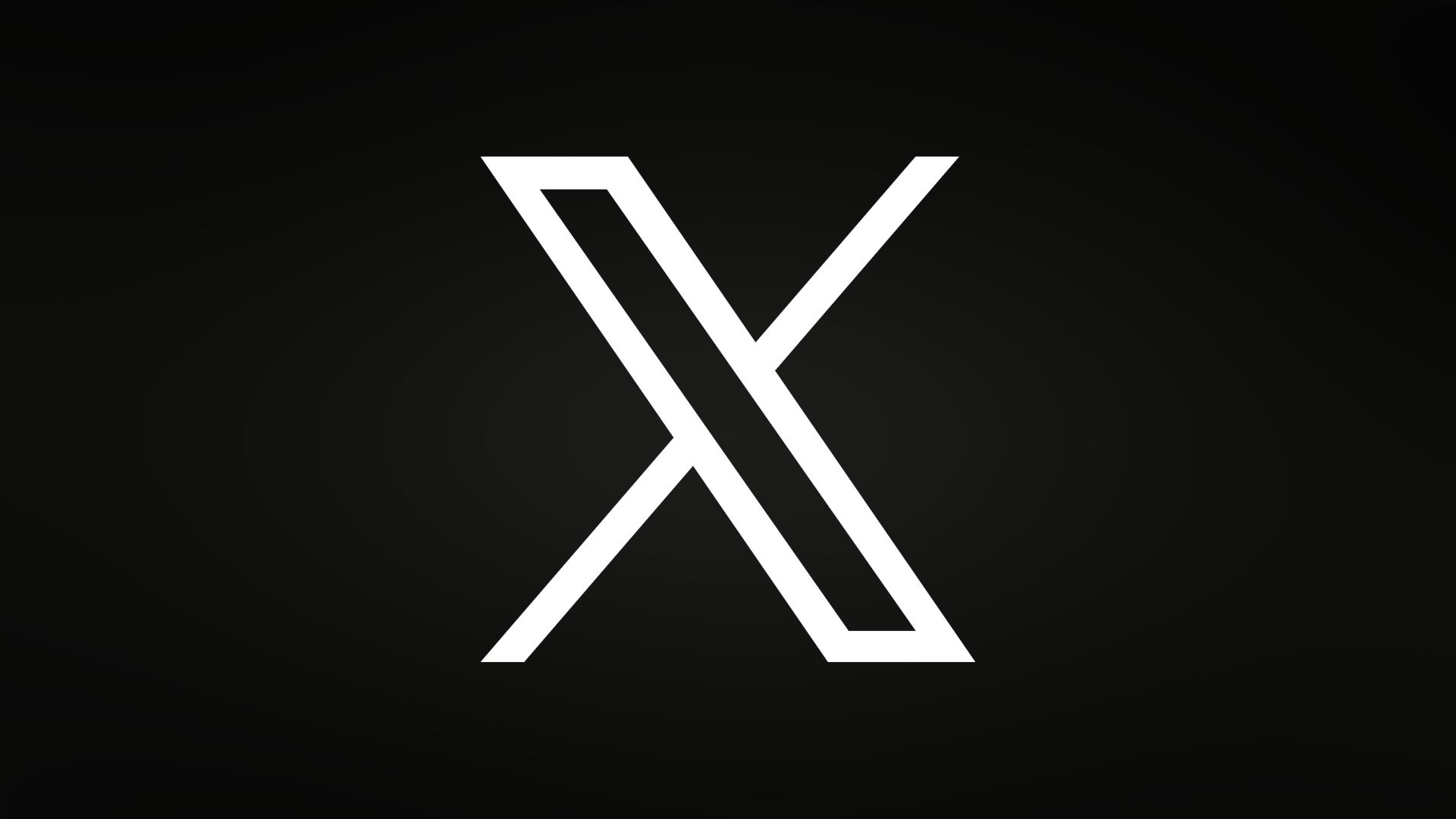 X logo